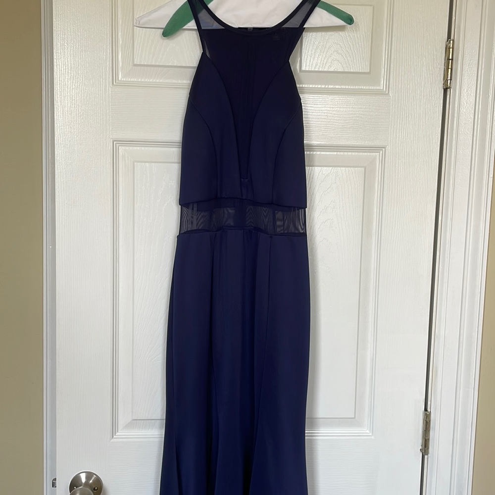 Navy Blue prom dress